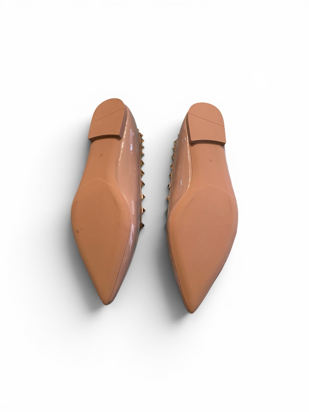 Huiliya & Fashion Women's
Shoes, Nude with Gold Studs Size 40, US 9 - Picture 6 of 7